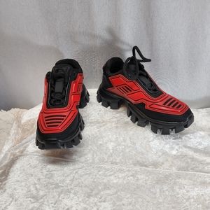 Prada Cloudbust Thunder High-Tech Sneakers SZ 38 womans 8 made in Italy 🇮🇹